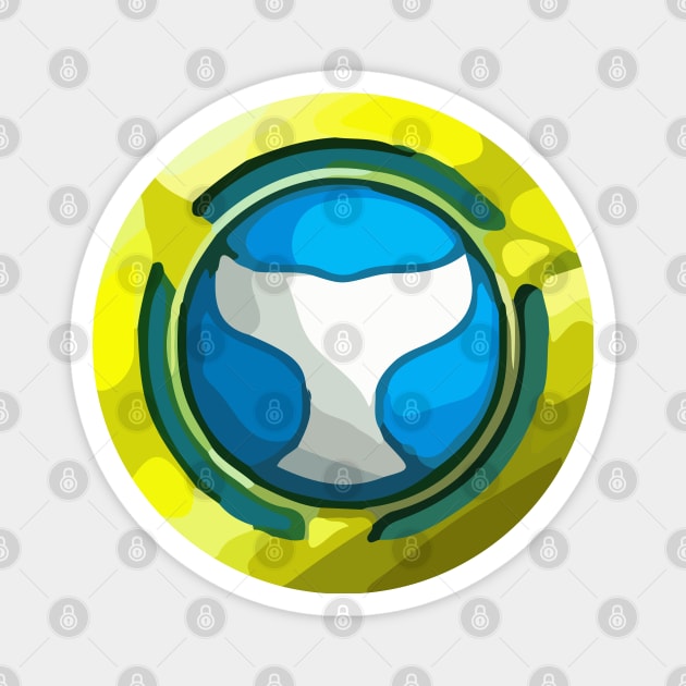 Ninja Storm Blue Ranger [Power Rangers] Magnet by Tad